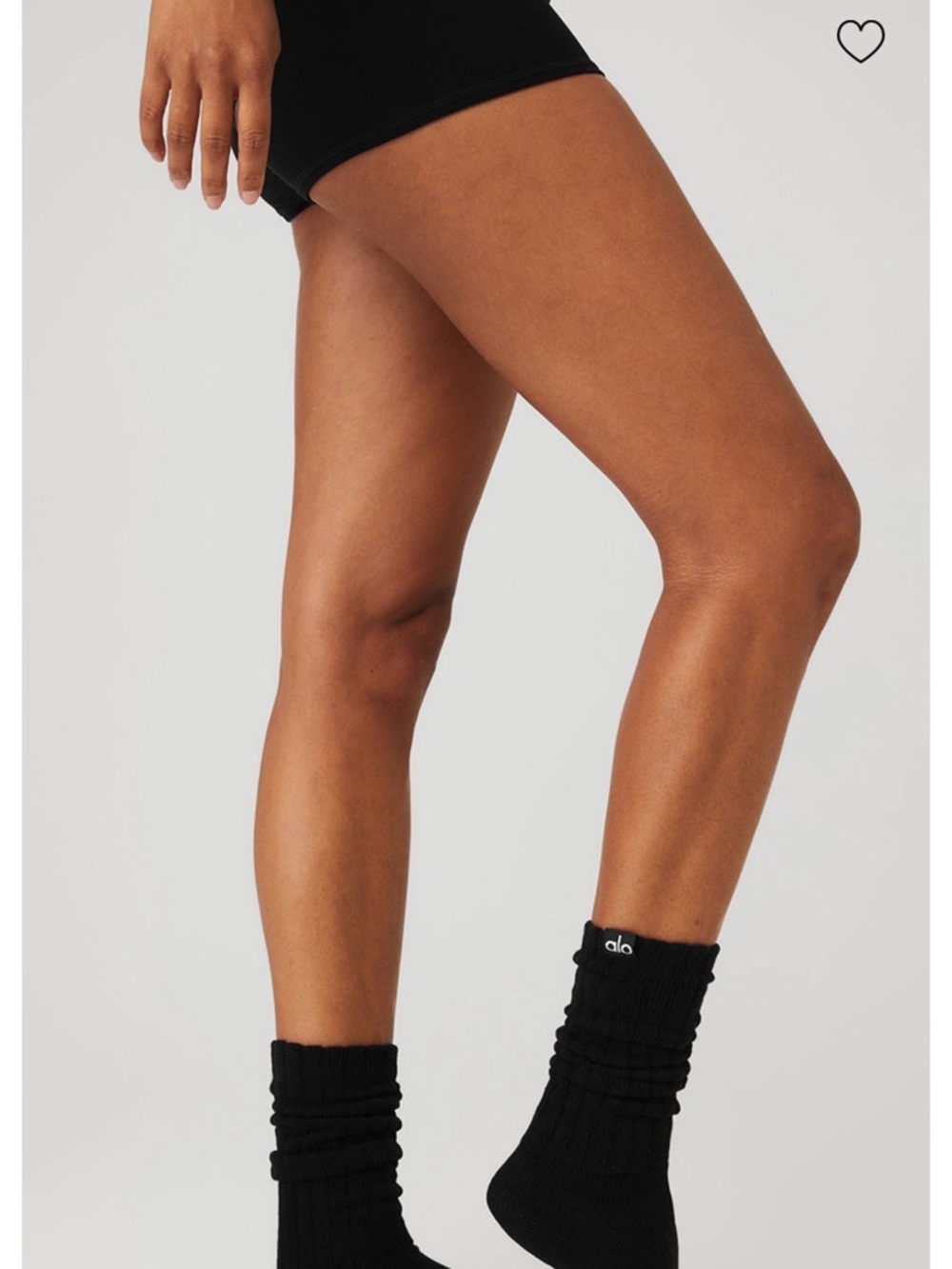 ALO Yoga Black High-Rise Bike Shorts